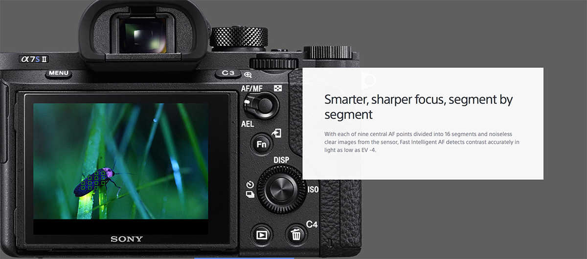 Focus Points Sony A7s II