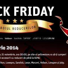 Exclusiv Nikon – reduceri mari la YellowStore de Black Friday